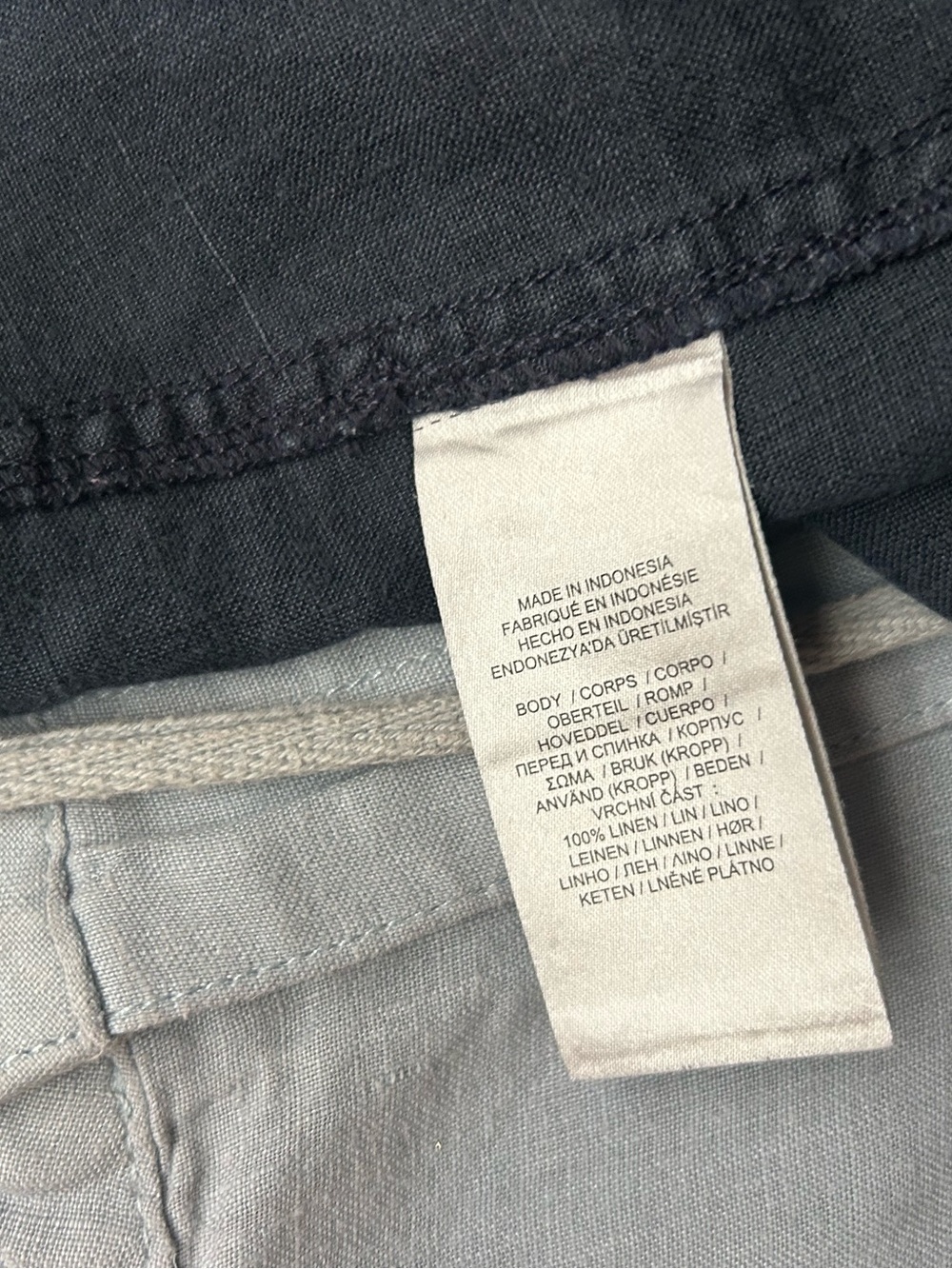 Women’s Linen Drawstring Pants Breathable Euro Summer Vacation Ralph Lauren - Picture 5 of 16